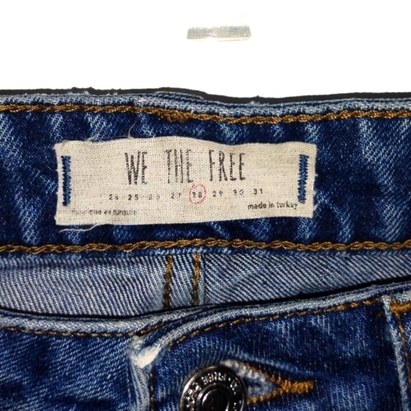 Free People High Waist Denim Jeans - Picture 3 of 12